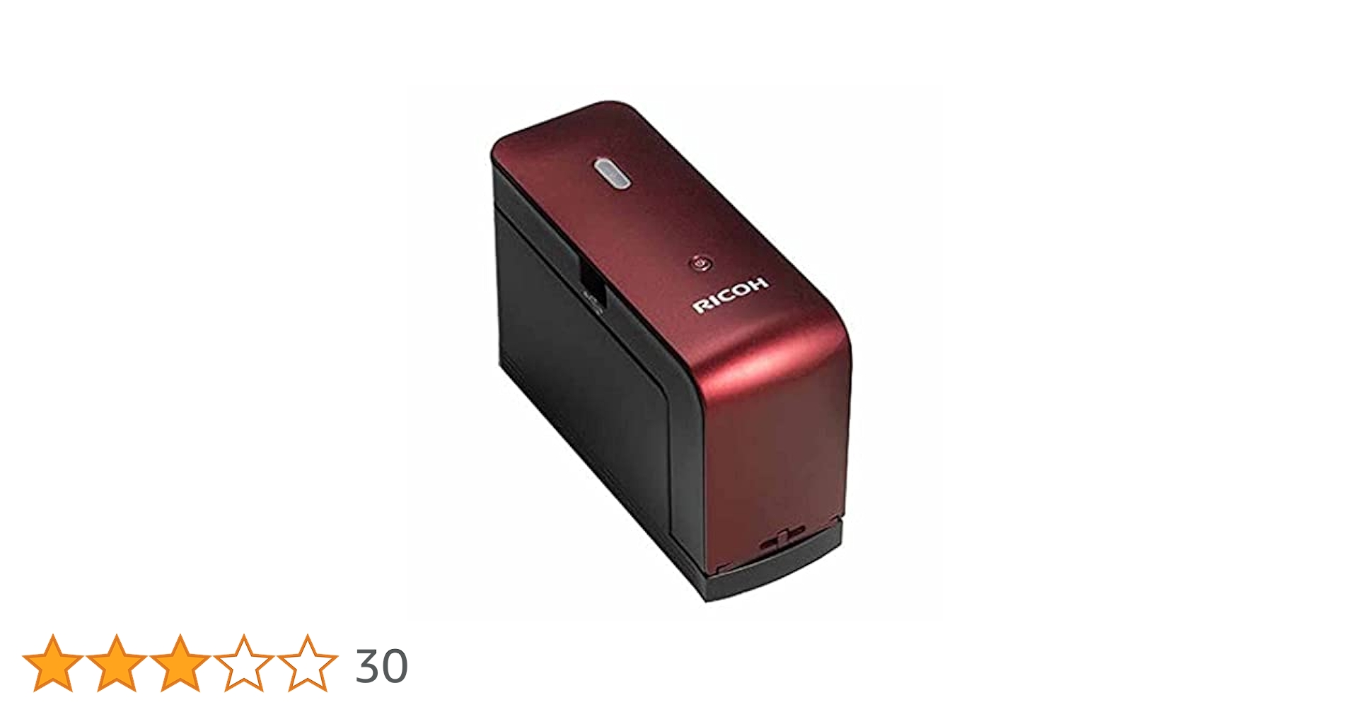 RICOH Handy Printer Black　リコーハンディープリンター Amazon.co.jp: RICOH Handy Printer Red : パソコン・周辺機器