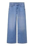TWO SOON Mädchen Wide Leg Jeans – Breite Denim Hose aus 100% Baumwolle – Relaxed Fit Kinderjeans