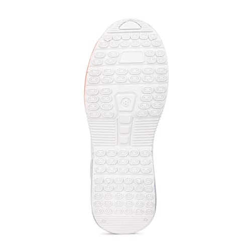 Image of Running Shoes for Men Sneakers for Men (Color- White & Orange) Size-10(32) G