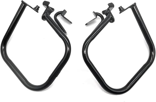 Eixovhira Motorrad-Sturzbügel Motorrad Crash Bar Rahmen Für BMW Für R1200RT 2004-2013 Vorne Hinten Für Motor(Rear Bumper Black)