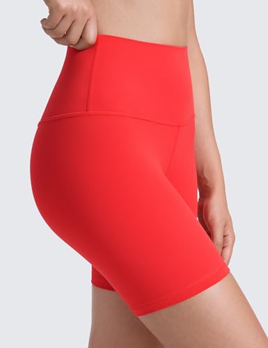 Image of CRZ YOGA Butterluxe Biker Shorts 6 inch | Extremely Soft, Gentle Compression, Yoga, High Waisted, for Women