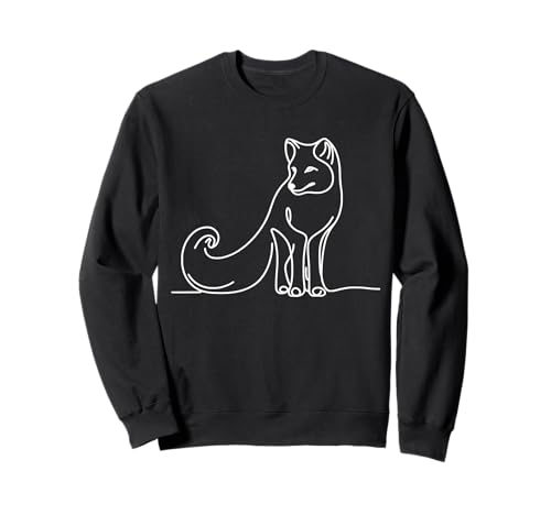 Arctic Fox Fox Line Art �M���ރA�[�g �����w�� �g���[�i�[