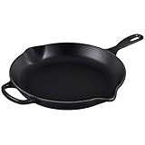Le Creuset Enameled Cast Iron Signature Iron Handle Skillet, 11.75' (2-3/8 qt.), Licorice