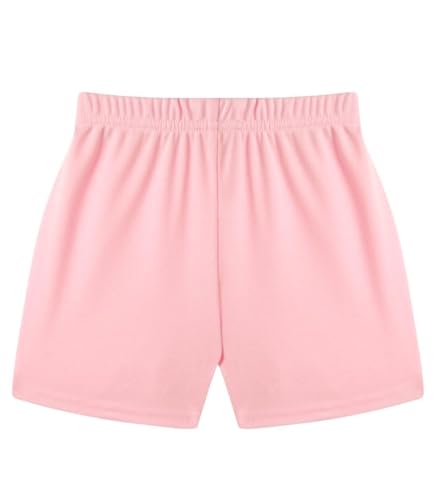 Image of Toddler Girls Clothes Summer Short Set Outfit Tie Knot Shoulder Sleeveless Ruffle Tops and Shorts 2PC Clothing Set