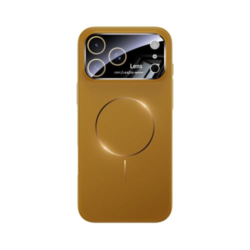 Étui de protection magnétique pour iPhone 17 Pro Max kaki avec anneau intégré