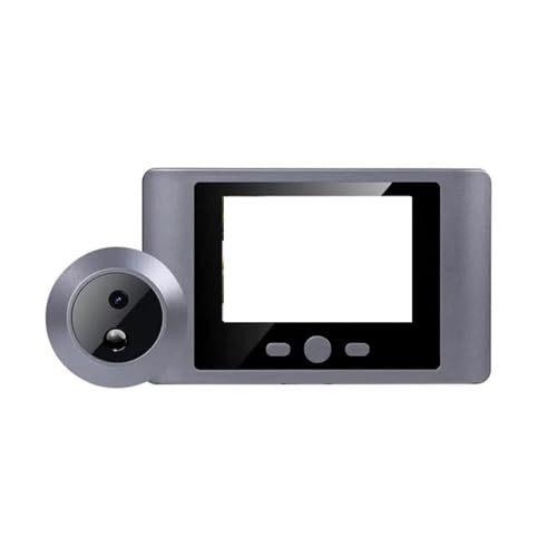 Sonnette vidéo multilingue pour porte épaisseur 40 mm à 110 mm