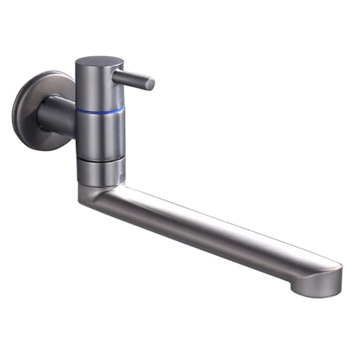 Robinet de lavabo mural moderne laiton mitigeur 15cm