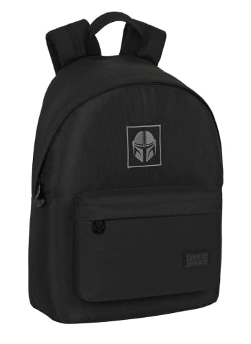 Safta Articolo, Zaino Per Portatile 14,1" The Mandalorian Teen Unisex-Bambini E Ragazzi, Multicolore, M