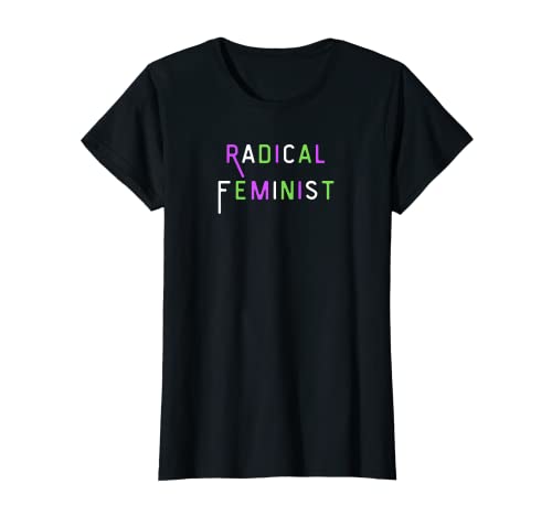 Damen Radical Feminist – Suffragette-Farben T-Shirt