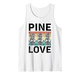 pine love fruit summer tropical ananas amante canotta
