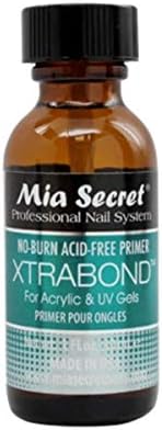 Mia Secret No Burn Acid Free Primer Xtra Bond Acrylic Uv Gel 1 Fl Oz