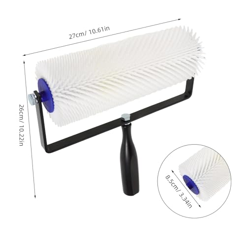 Rouleau à pointes autonivelant 10" pour projet rénovation garage - 3