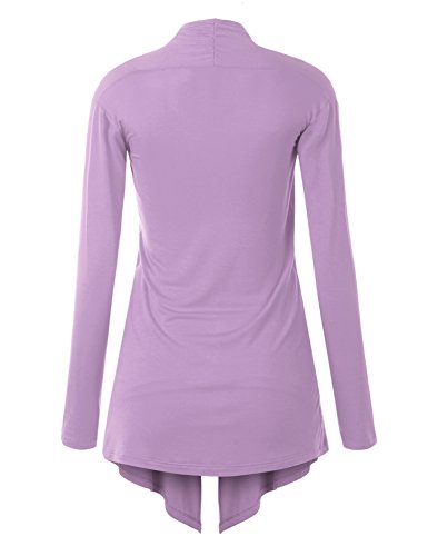 Image of Made By Johnny Women's Open Front Cardigan Lightweight Soft Drape Long Sleeve Cardigan for Work Travel Casual