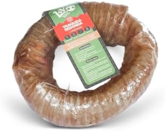 Petisco Traqueia Redonda Bovina 1 unid Cães Luv Petiscos 100% Nat...