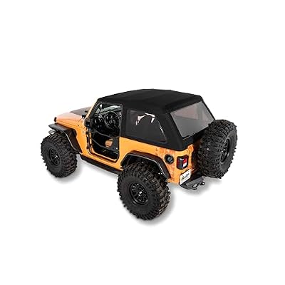 Bestop 5493035 Trektop Glide - '18-Current Wrangler JL 2-Door (Black Diamond)