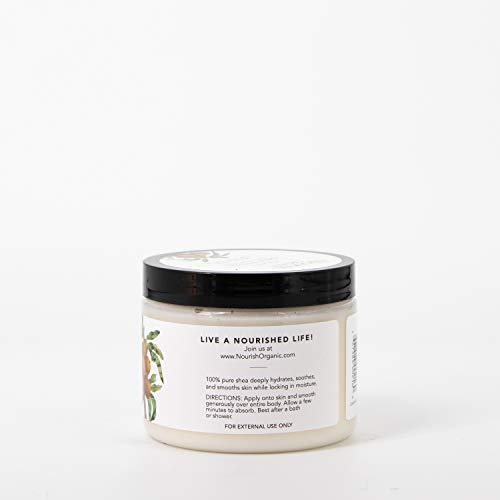 Nourish Organic Moisturizing Butter Gmo-Free, Cruelty Free, 100% Vegan, Shea, 5.2 Ounce #TOP2