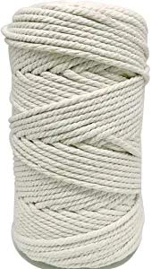 UpLevel Macrame Cord, Cotton String, Twine String Cord Cotton Baker Twine Craft Cord for Gift Wrapping, Wall Hangings,DIY Crafts and Garden Decoration (2mm,100M)