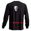 Death Men's Life Will Never Last Long Sleeve T-Shirt Black | Officially Licensed Merchandise, Black, XXL #2