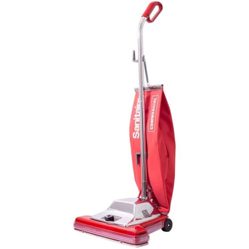 Image of Sanitaire - SC899H SC899 Tradition QuietClean Upright Vacuum Red, 10.5 inch x 16.5 inch x 20.5 inch