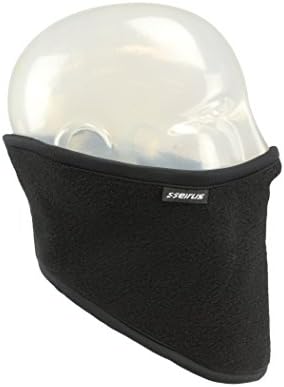 Seirus Innovation Men's Polar Scarf, Black, Small/Medium