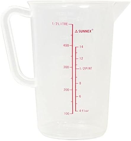 Zodiac 86021 Polypropylene Measuring Jug 0.5 L