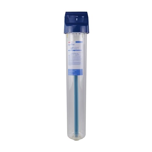 3M Aqua-Pure Whole House Standard Diameter Water Filter Transparent Plastic Housing AP102T, 5530008 by Aqua-Pure - Used condition - US$52.86