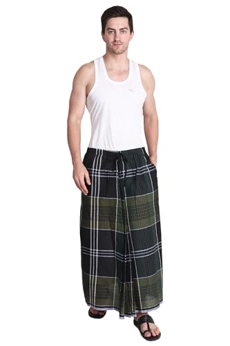 Gowri Tex Elastic Premium Cotton Lungis Pack Of 1