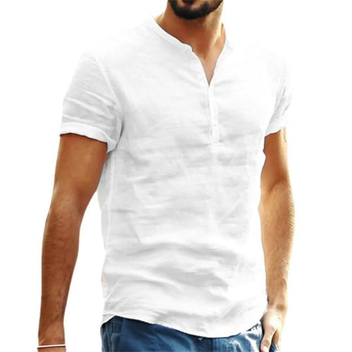Chemise été manches courtes homme pour terrasses et vacances