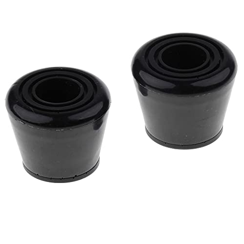 Baoblade 2 Unidades de Toe Stops Accesorio de Deportes de Patineta de Hielo Multiusos Pieza de Recambio - Negro Cover