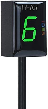 Idea Waterproof Motorcycle Gear Indicator LED Display for Yamaha (Green)
