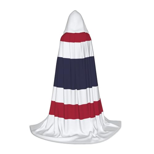 Déguisement cape à capuche drapeau de la Thaïlande pour Halloween
