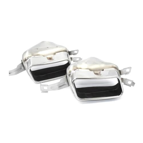 Embout d'échappement carré en inox durable anti-corrosion pour BMW Série 7