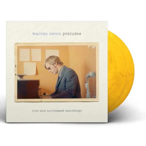 Album Art for Preludes - Gold Galaxy Colored Vinyl by Warren Zevon