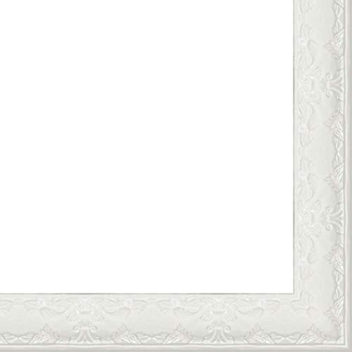 Picture Frame Moulding (Wood) 100ft Bundle - Traditional White Finish - 3.25