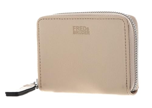 Porte-Monnaie FREDsBRUDER FB Coin Nugget II en cuir haut de gamme beige marbré