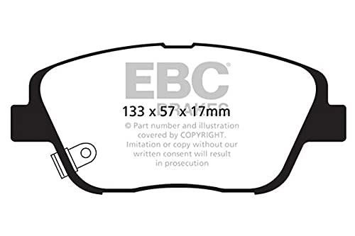 EBC DP21864 BRAKE PAD SET DISC BRAKE Front