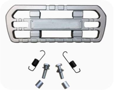Marchepied de pare-chocs arrière antidérapant pour Pajero 2 MK2 1991-1999
