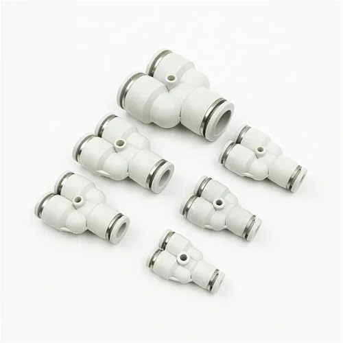 Accesorios de conector PY64 herméticos para mangueras neumáticas en Y 6