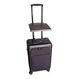 goDesk Portable Desk/Work Surface for Roller Luggage and Lap Desk for Laptops, iPads, Tablets, Smart Phones and More