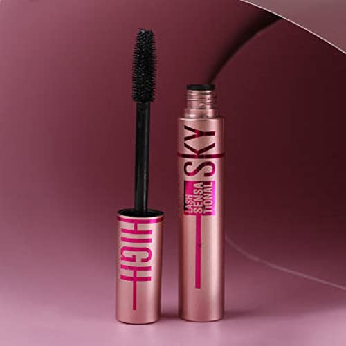 Sky High Mascara Black Volume And Length Sensational Serum Infused Lash Primer For Mascara, Lengthening, Thickening, Tinted And Washable Formula, Soft Black 1 #TOP2