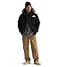 The North Face Men's McMurdo Bomber Jacket | Waterproof, Waterfowl Down Insulation, Hooded Jacket, TNF Black/TNF Black, Medium