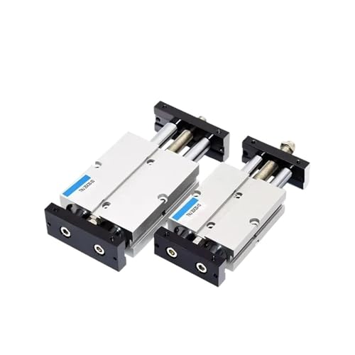 Vérin pneumatique TNJ 10mm anti rotation course réglable 30 50 mm