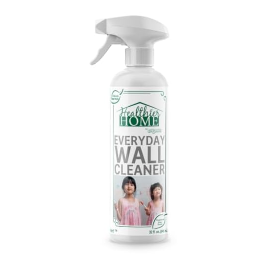 CHOMP! Painted Wall Cleaner Spray, Multipurpose for Walls, Ceilings, and Baseboards, Removes Dirt, Dust, Odor, Stains, Healthier Home 5-Minute CleanWalls 4-in-1, 32 Ounces (Fragrance Free)