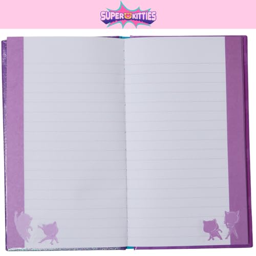 Disney Junior Super Kitties Sparkle Journal Set for Kids, Journal Kit with Stickers and Gems by Innovative Designs - Image 5
