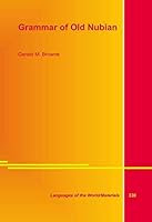 Old Nubian Grammar (Languages of the World) B00553WO9W Book Cover