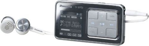 パナソニック SDオーディオプレーヤー シルバー SV-SD700-S