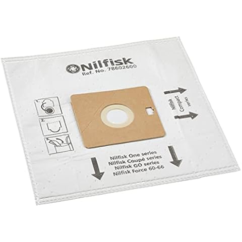 Bolsas aspiradoras y prefiltros Nilfisk 78602600 (paquete 5) Cover