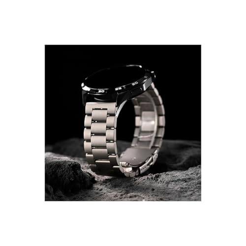 Bracelet de montre titane 22mm compatible Huawei Watch 4 pro et Samsung Watch 3 - 3