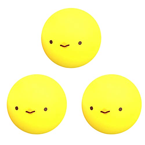 Squeeze Vent Ball Small Yellow Chicken Lovely Animal Slowly Rising Toys Glowing Stress Ball #TOP4