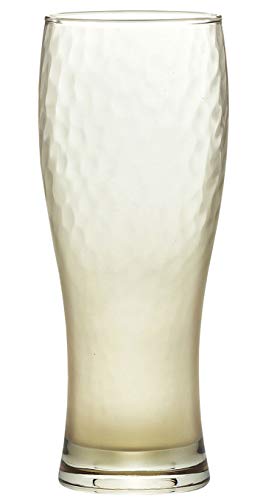 東洋佐々木ガラス ビールグラス 泡立ちぐらす 琥珀 ビヤーグラス (ケース販売) 食洗機対応 日本製 約365ml B-46102GY-S307 60個入